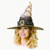 NYLON WITCHES HAT WITH MESH TOP